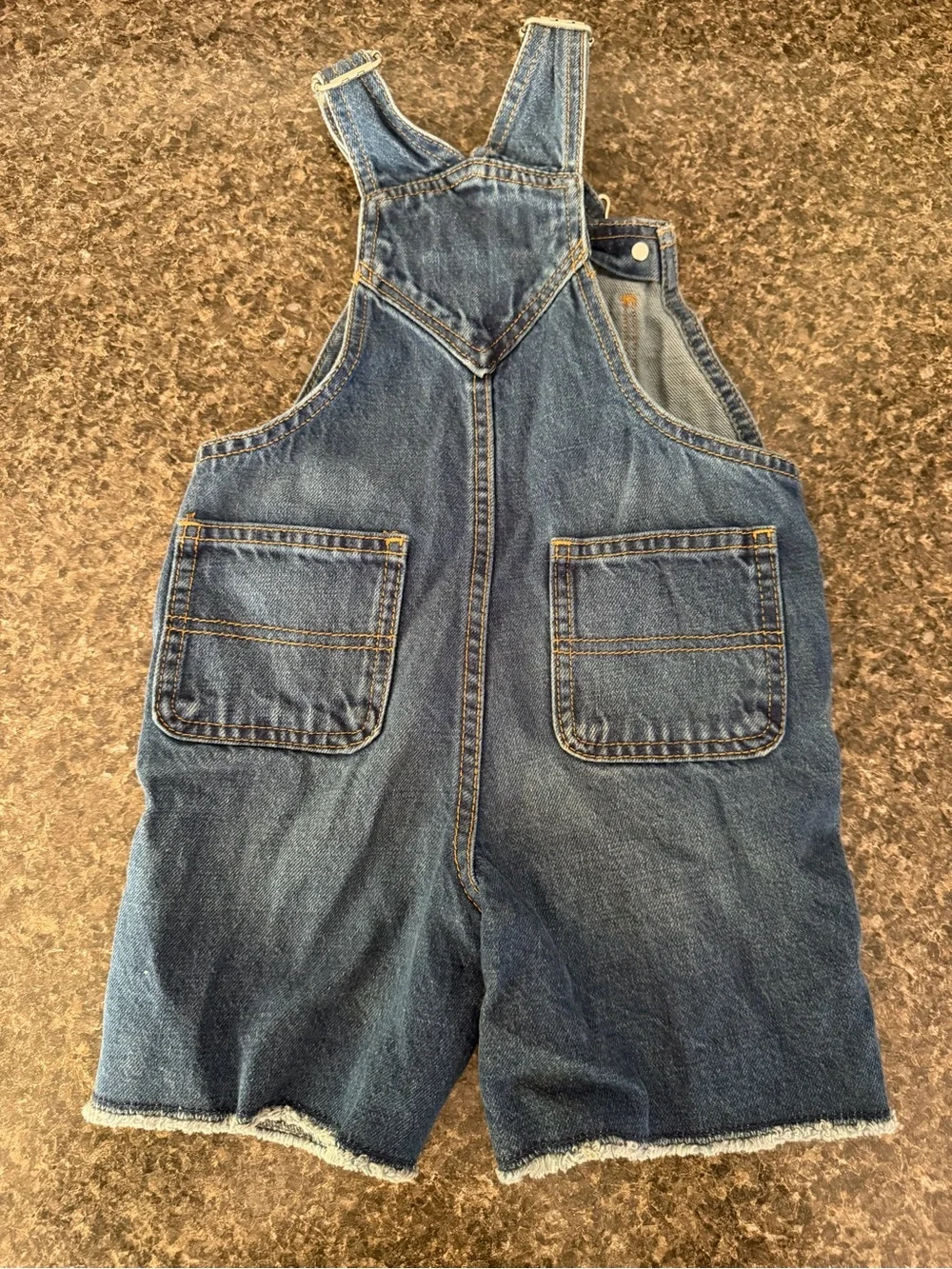 ⭐️Old Navy Blue Denim Short Overalls for Kids